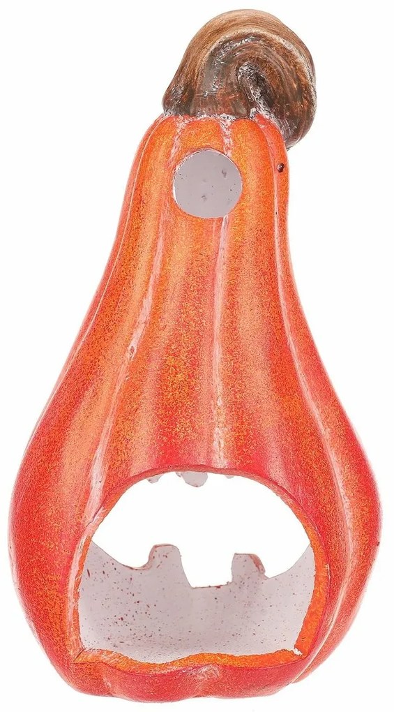 Decorațiuni de toamnă Dovleac pentru ceai/lumânareLED, 11 x 12 x 21 cm, ceramică