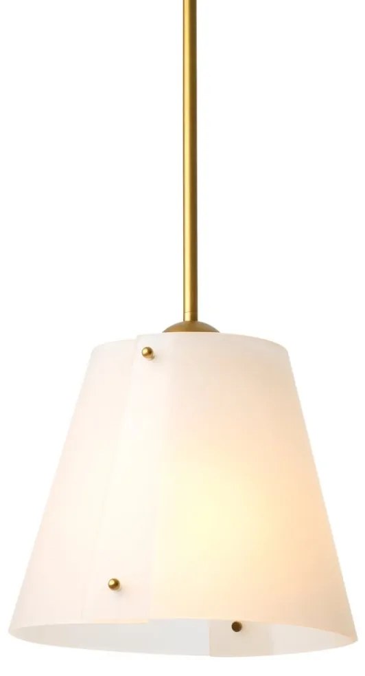 Lustra LUX, Otel Alama Antic, Sticla Alba, Trianon