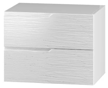 Supermobel Dulap de baie NICE 60 S/2, 60x46x44,9, alb/vzor
