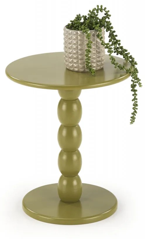 Masa de cafea rotunda Cirilla olive ø40/h47 cm
