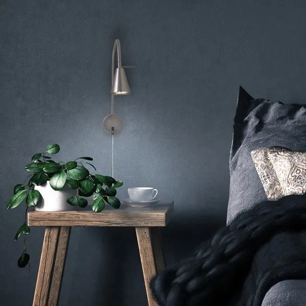 Briloner 2082-012 - Aplică LED de perete COMFORT LIGHT, 1xGU10/5W/230V, crom mat