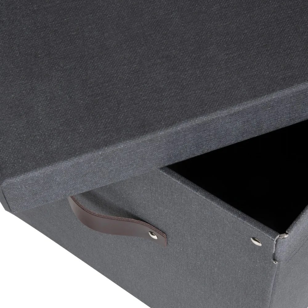 Cutie de depozitare Bigso Box din Suedia Logan, negru