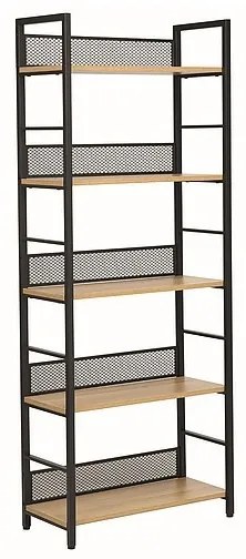 Raft Raw R5 - stejar/negru mat