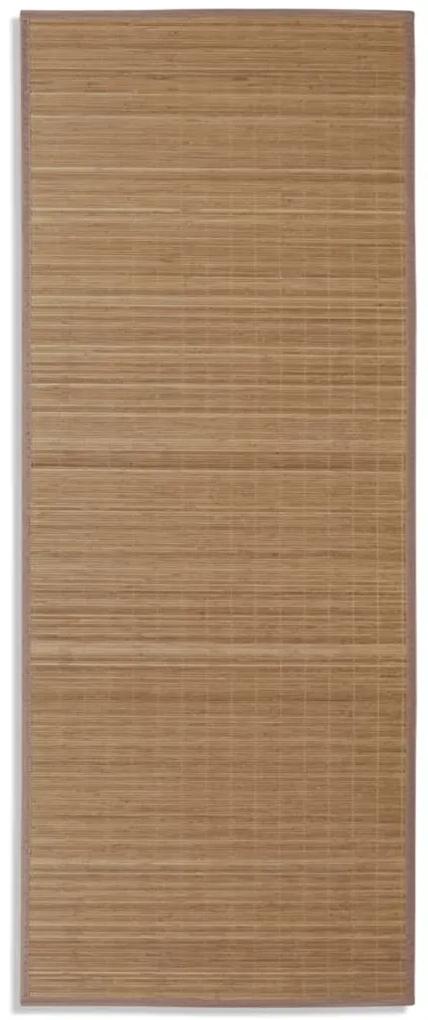 Covor dreptunghiular din bambus 80 x 200 cm, Maro Maro, 80 x 200 cm