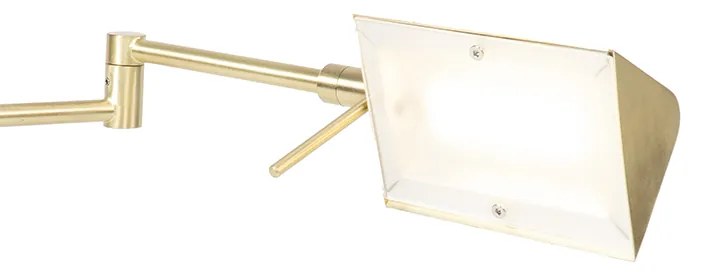 Lampă de masă de design aurie cu LED și dimmer tactil - Notia