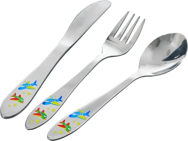 Orion Set de tacâmuri pentru copii AVIOANE, 3 piese
