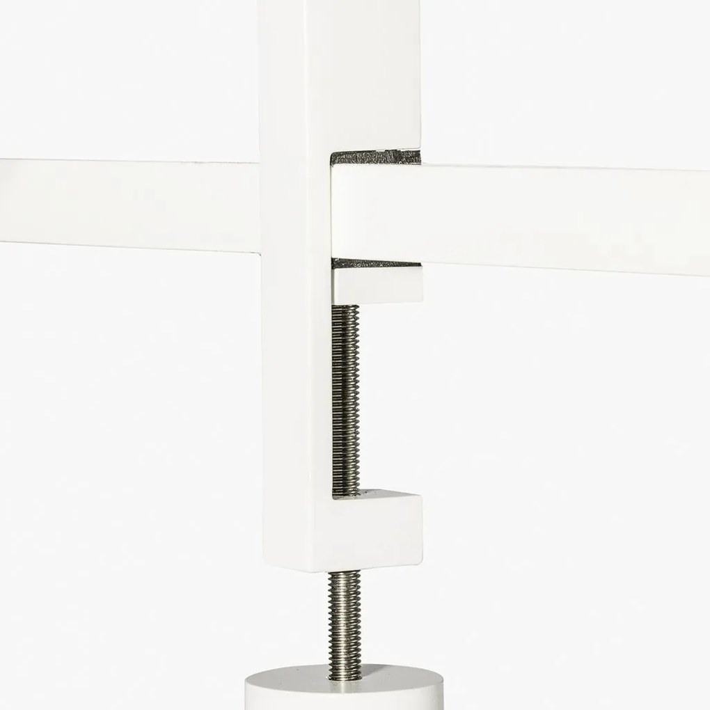 Veioza LED dimabila / Lampa de birou cu clips design ultra-modern INVITING alba