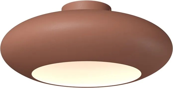 Lustra LED aplicata tavan din aluminiu cupru Aros