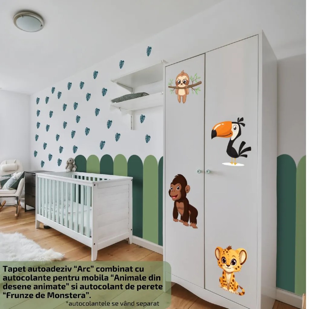 PIPPER. Autocolante pentru mobilier „Animale din desene animate”