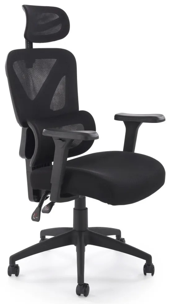 Scaun de birou Astral negru H130 cm