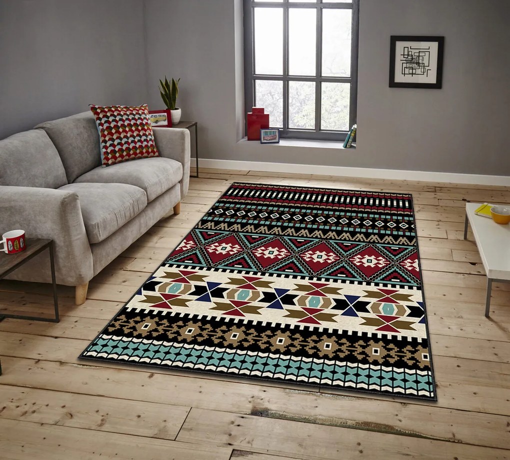 Covor, Asr Crpt-114, 140x220 cm, Multicolor