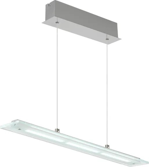 Globo 17019 - Lustră suspendată pe cablu NOVAK cu LED și dimmer tactil 12W/230V