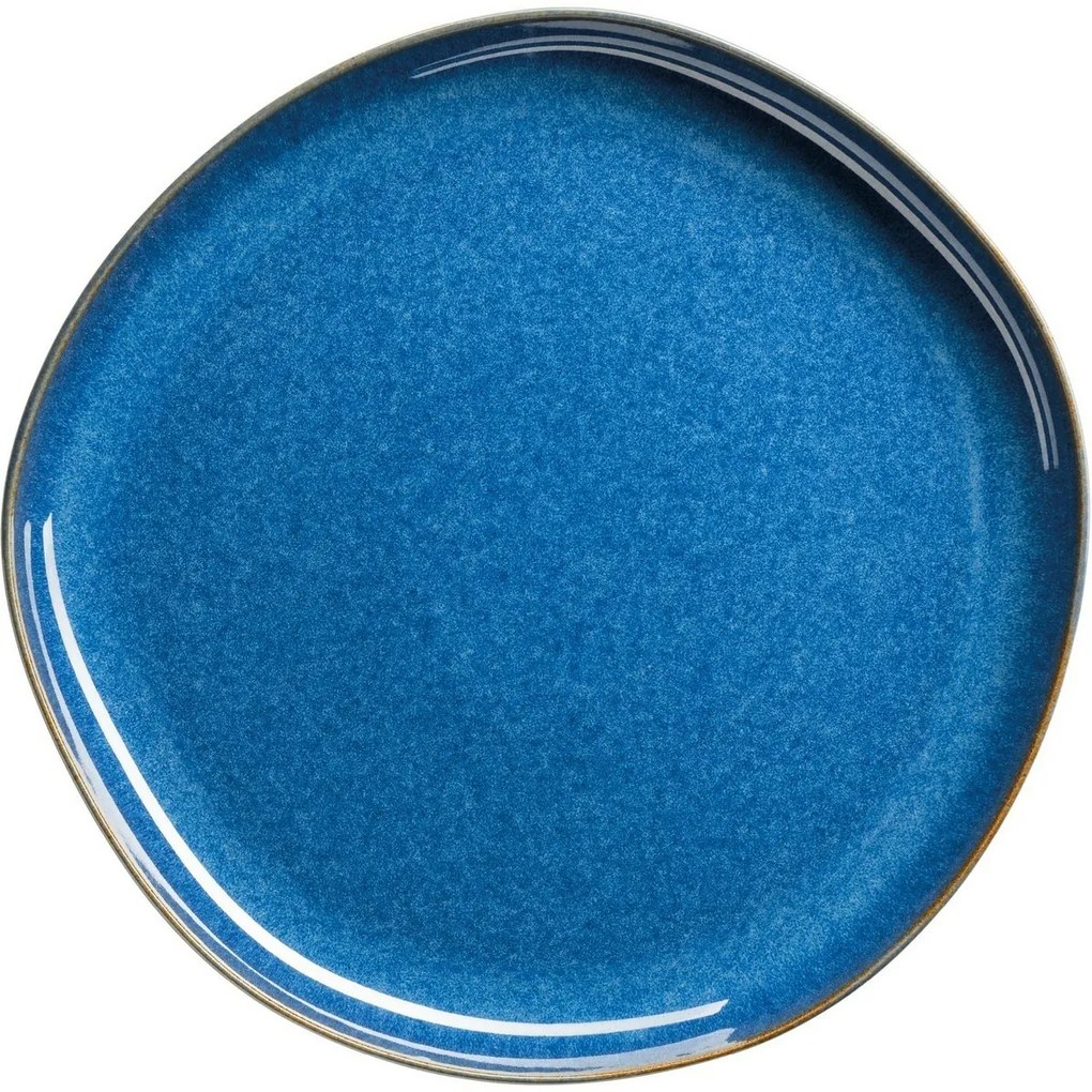 Set de farfurii plate Mäser Cordelia Royal Blue 27cm, 6 buc.