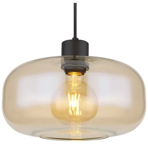 Lustră pe cablu GIUSEPPE 1xE27/40W/230V transparent Globo 15566HA