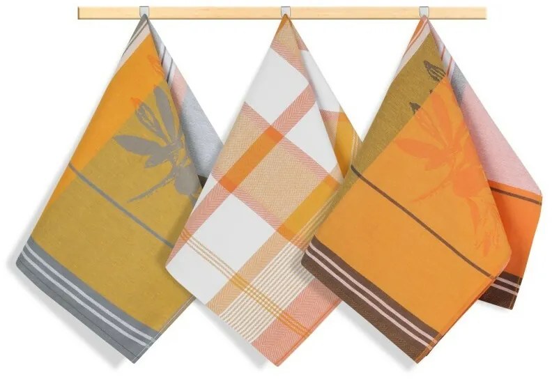 Bellatex Șervețel de bucătărie Oliva, 50 x 70 cm, set de 3 bucăți