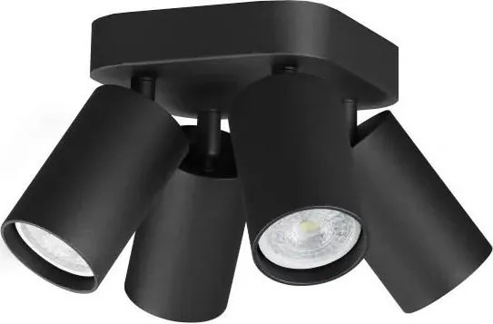 Ideal Lux DYNAMITE - Spot LED 4xGU10/7W/230V CRI 90 negru