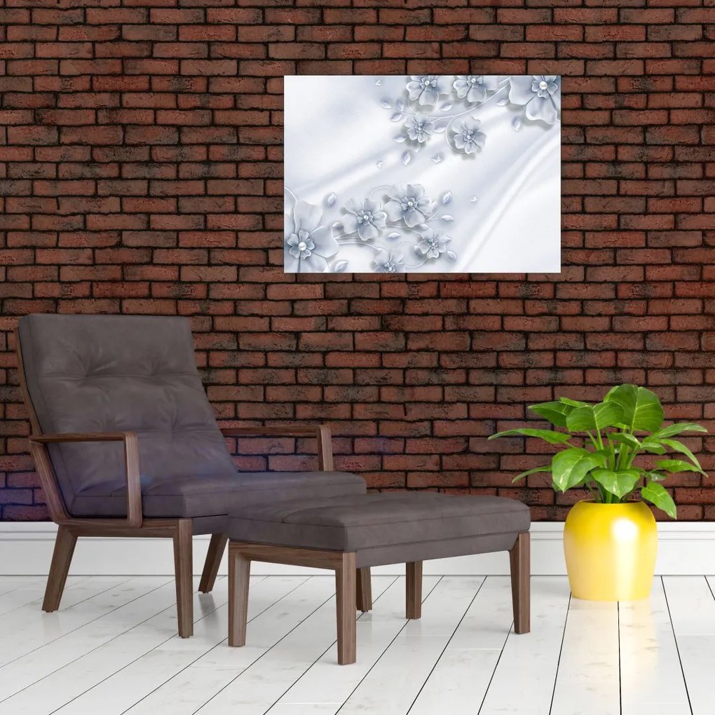 Tablou - Design flori (70x50 cm)