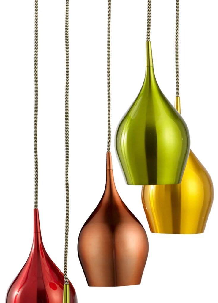 Lustra moderna design multicolor Vibrant 5L 6465-5 SRT