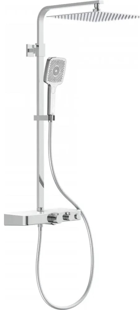 Schütte 60530 - Set de duș OCEAN cu baterie termostatică, crom lucios