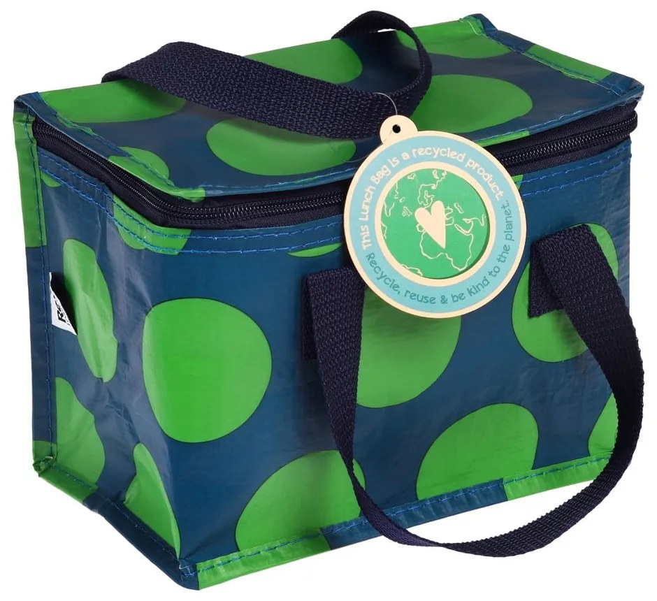Geantă termoizolantă verde-albastră Spotlight – Rex London