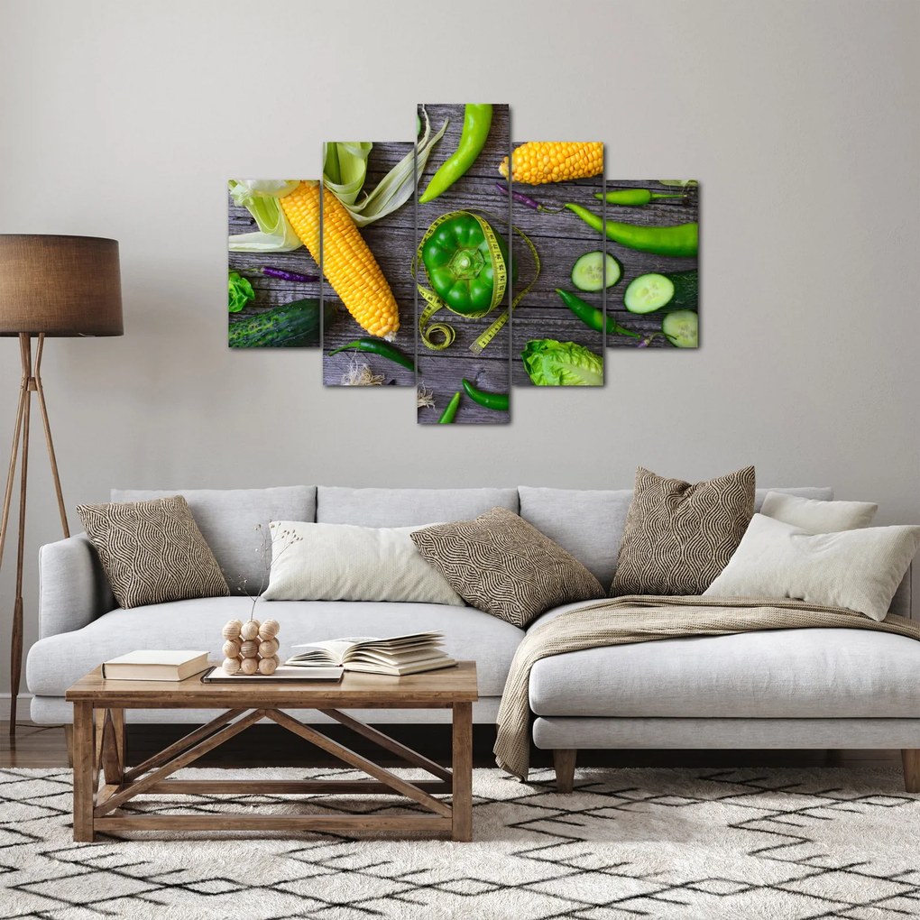 Tablou cu legume (150x105 cm)