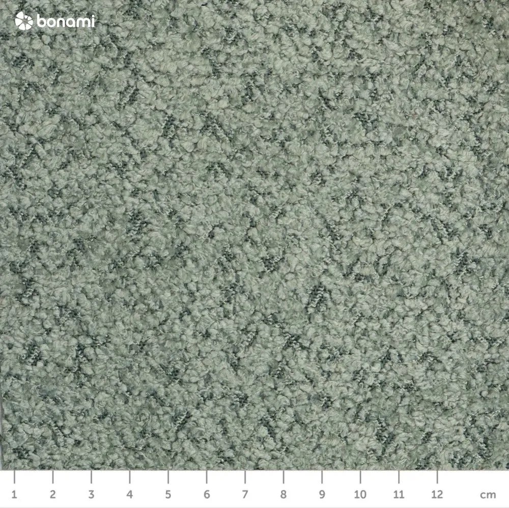 Canapea verde extensibilă cu tapițerie din stofă bouclé 215 cm Patti – Bonami Selection