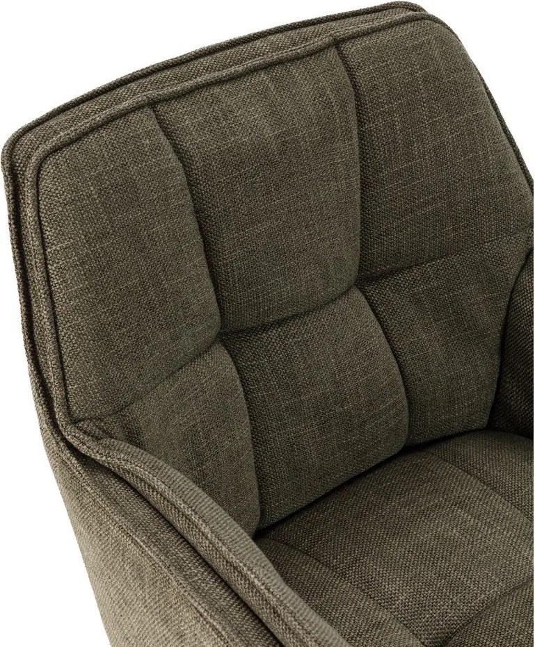 Set de scaune de sufragerie verde 2 buc. tapițat Keiko – Marckeric