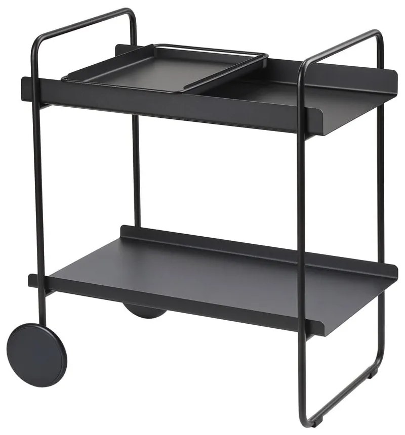 Măsuță de servire cu roți din metal 40.5x61 cm A-Cocktail – Zone