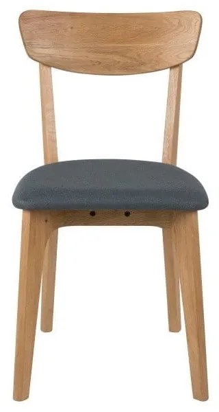 Scaune de dining gri/în culoare naturală 2 buc. tapițate Taxi – Actona