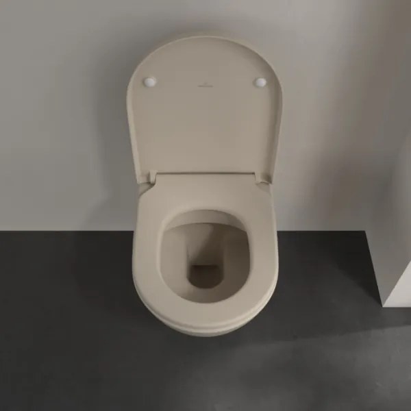 Villeroy & Boch 5614R0AM - Vas WC suspendat SUBWAY 2.0 ceramică/bej
