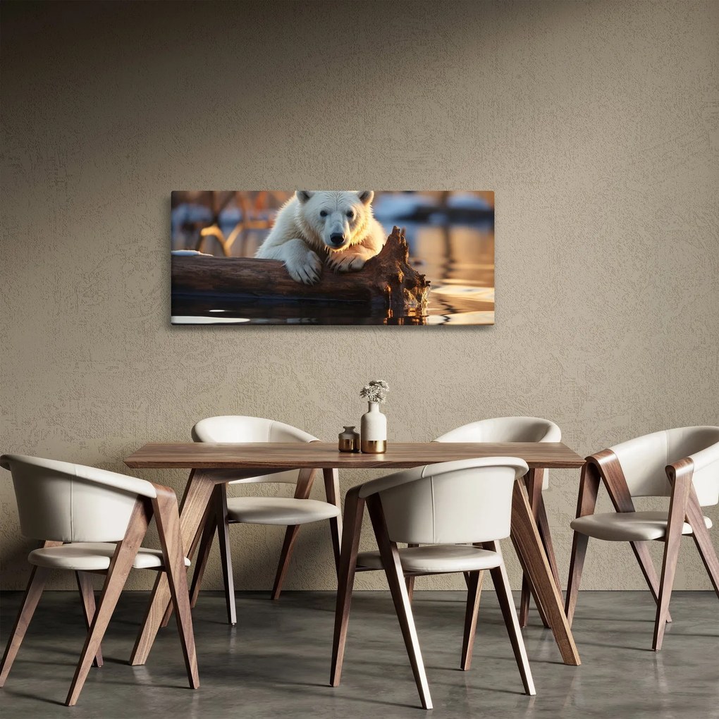 Tablou - Ursul polar (120x50 cm)