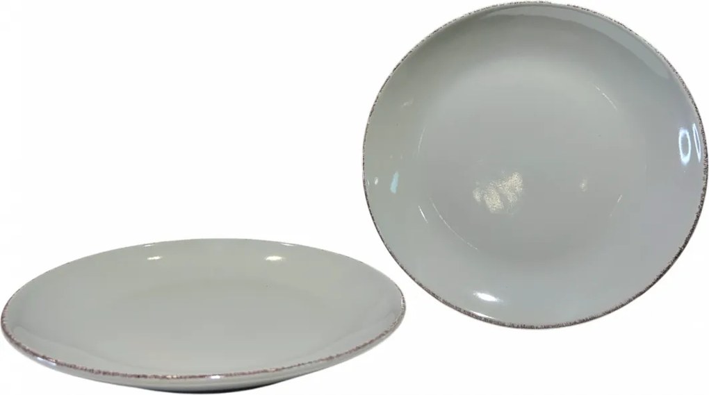 Farfurie Gresie 26cm HOME Gri Antracit Pal, fel principal