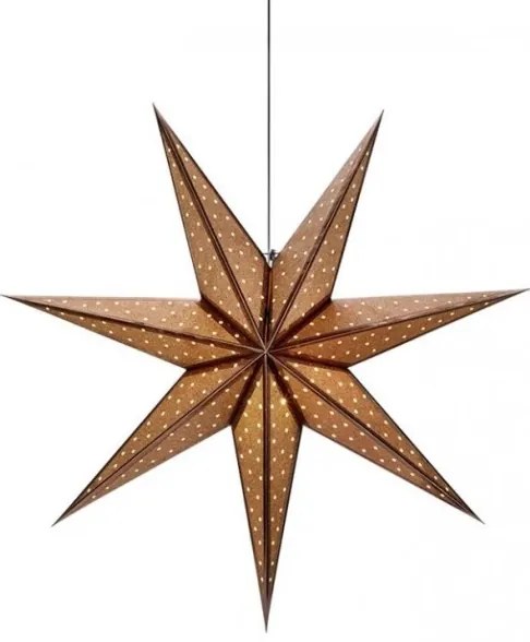 Decorațiune de Crăciun GLITTER 1xE14/25W/230V d. 75 cm bronz Markslöjd 705792