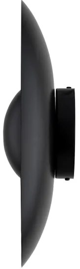 Argon 8864 - Aplica LED de perete BOLTON, LED/12,5W/230V, 3000K, negru