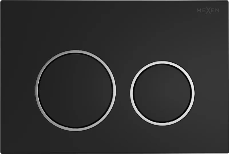 Mexen Fenix Air 07 XS buton pneumatic de spălare, negru - 6A0703