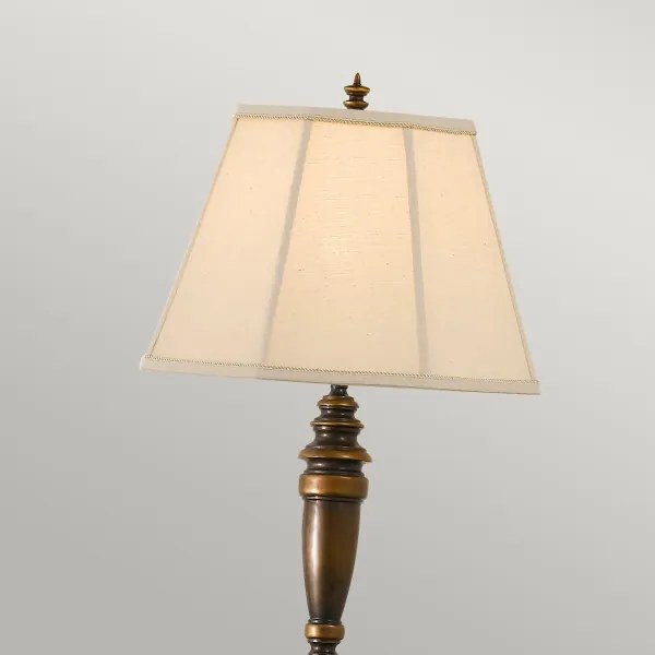 Lampadar LINCOLNDALE 1xE27/60W/230V bronz/bej Feiss