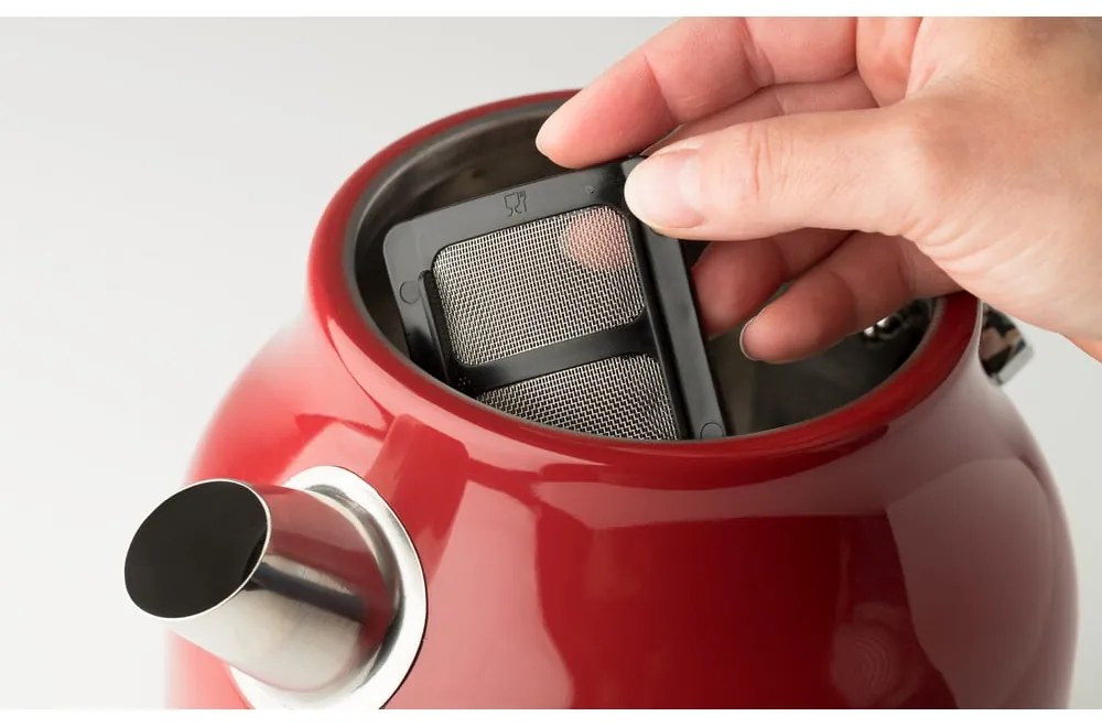 Ceainic electric roșu 1,7 l Dorset Putty – Haden