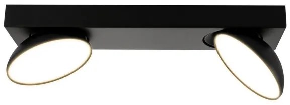 ITALUX SPL-31976-2B-BK - Spot LED CASTELIO 2xLED/5W/230V 4000K negru