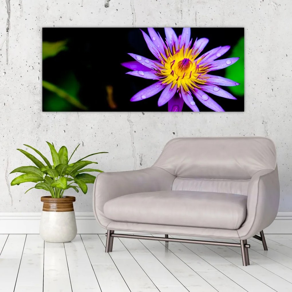 Tablou cu floare (120x50 cm)