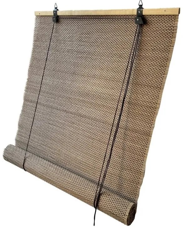 Jaluzea în culoare naturală din bambus 90x220 cm Lyra – Gardinia