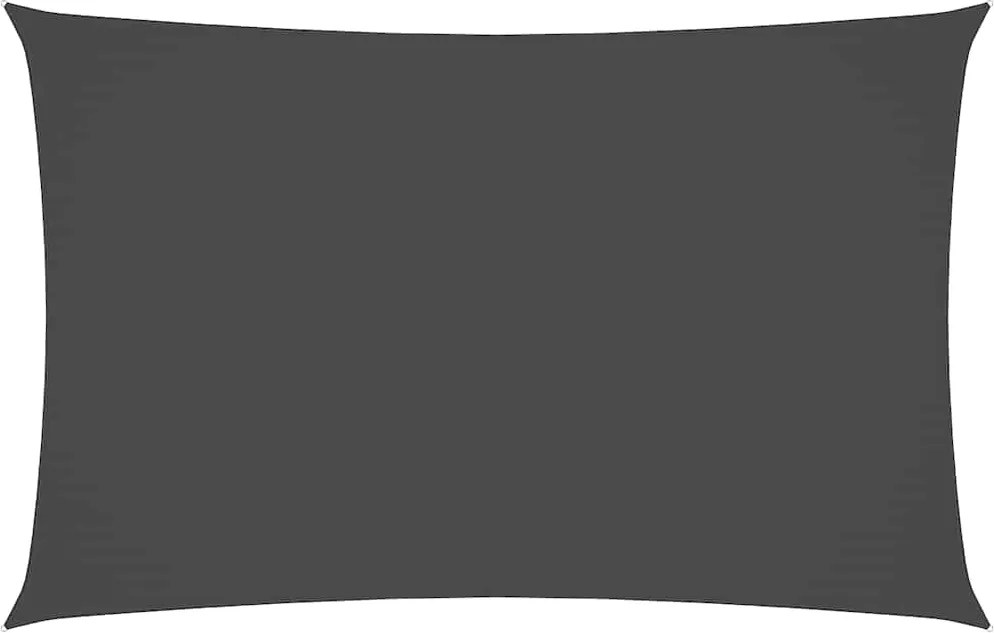 vidaXL Parasolar, antracit, 2x5 m, țesătură oxford, dreptunghiular