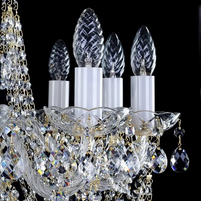 Candelabru Cristal Bohemia Exclusive 8 brate ANDULA VIII. S-A 195