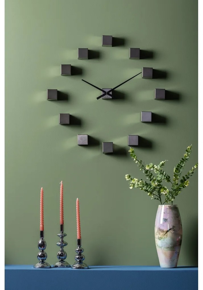 Karlsson KA5974GY design ceas de perete gri, diametru 80 cm