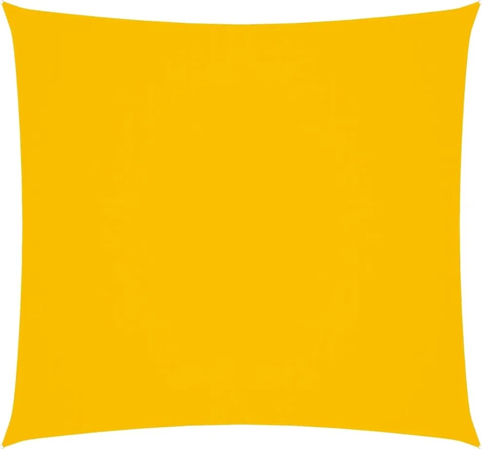 vidaXL Parasolar, galben, 4,5x4,5 m, țesătură oxford, pătrat