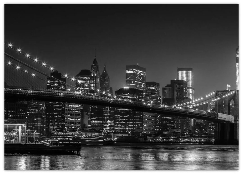 Tablou cu podul Brooklin în New York (70x50 cm)