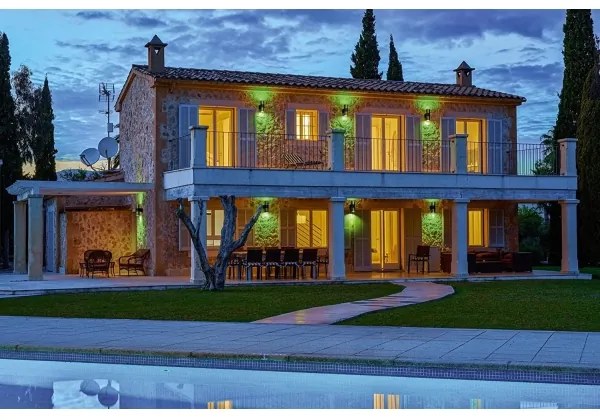 Corp de iluminat LED RGB de exterior dimabil Ledvance ROTARY 2xLED/5W/230V IP44 Wi-Fi