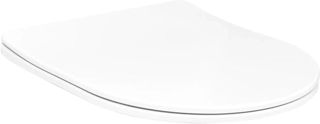 Rea Carlo Mini capac wc închidere lentă alb REA-C6001