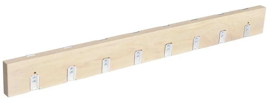 Cuier de perete în culoare naturală din lemn de stejar Confetti – Rowico