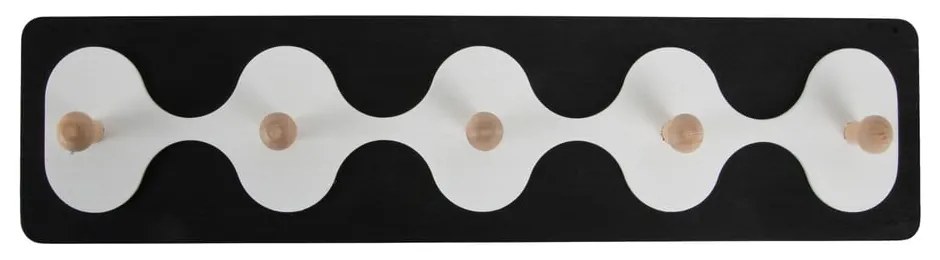 Cuier de perete negru 48 cm Rizar – PT LIVING