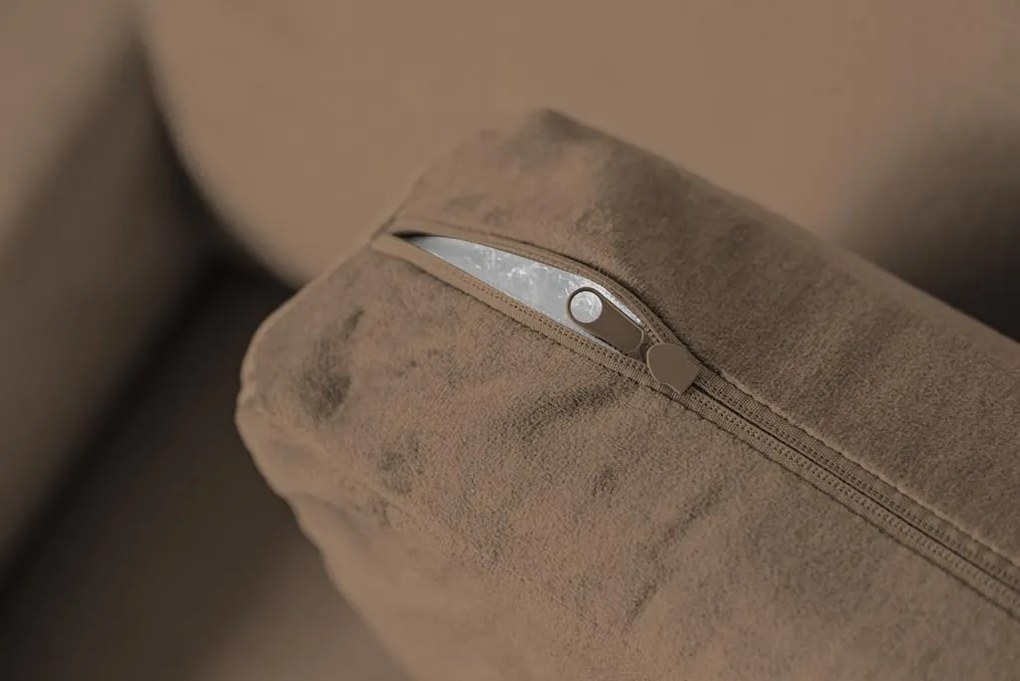 OFERTA Canapea de colt maro SPARK clasa II Varianta: Colt Dreapta
